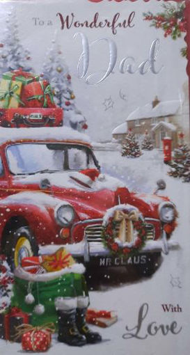 Picture of WONDERFUL DAD CHRISTMAS CARD
